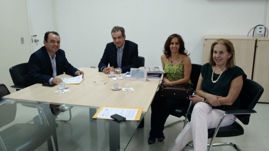 Soego e CROGO se reúnem com secretário de Saúde, Leonardo Vilela.