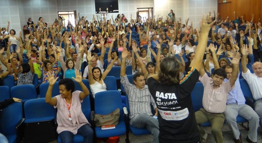 Servidores da Saúde de Goiânia decidem por greve geral a partir de 13 de abril. (Foto: Sindsaúde)