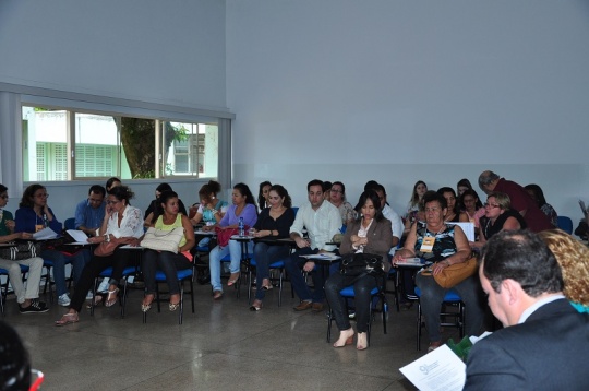 Evento permitiu o diálogo sobre as ações de saúde bucal necessárias para o município de Goiânia. (Foto: Ascom SMS)